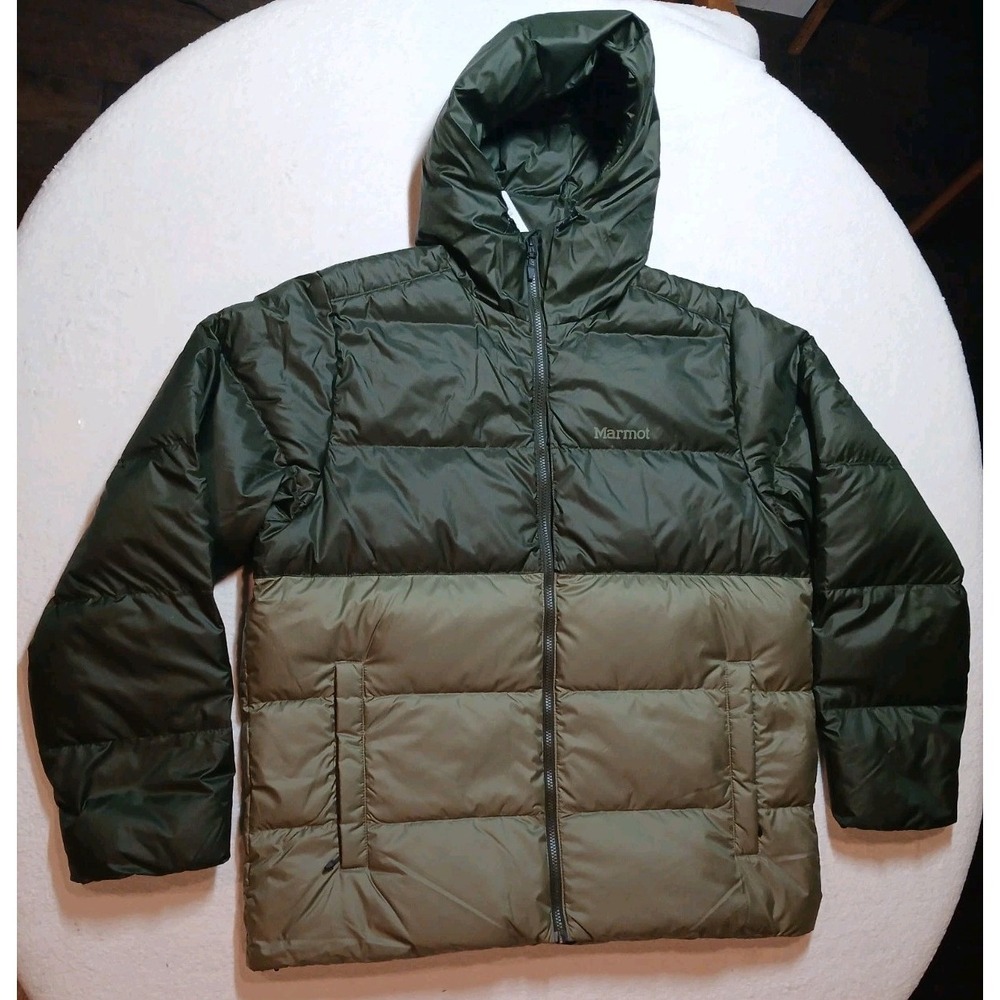 Men's Marmot Guides Down‎ Hoody XL Rosin Green/Olive Grove